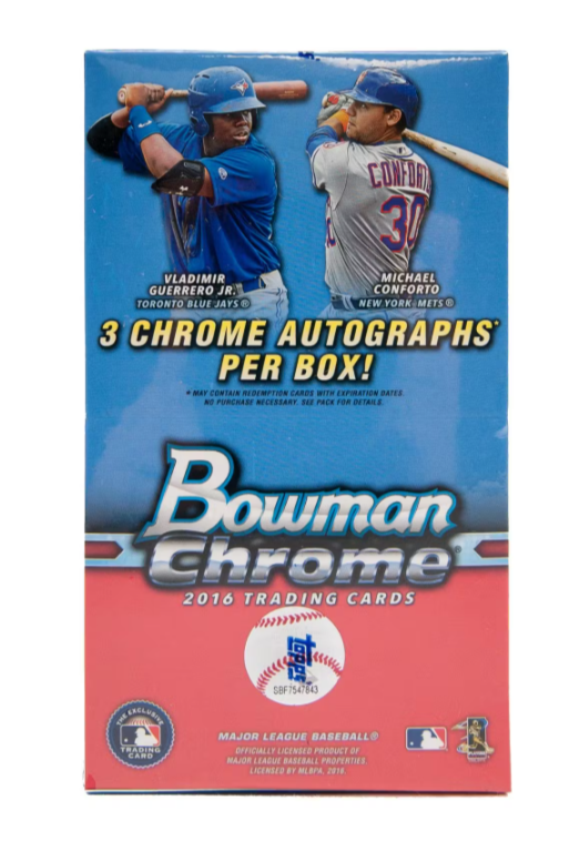 2016 Bowman Chrome Vending