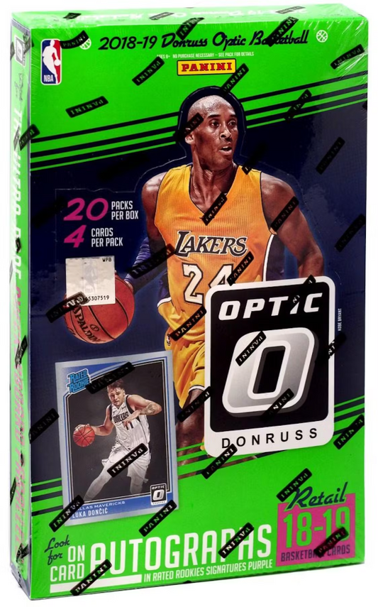 2018-19 Panini Optic Basketball Retail Box