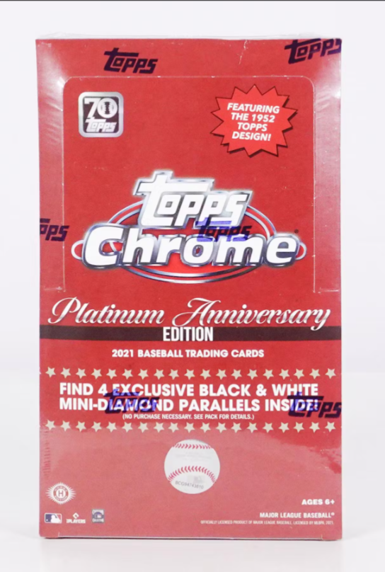 2021 Topps Chrome Platinum Anniversary Lite