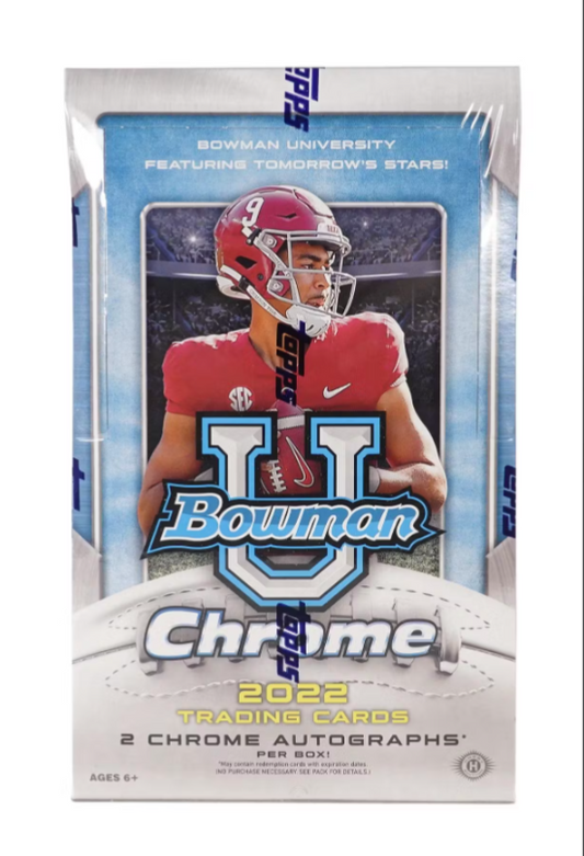 2022 Bowman University Chrome Football