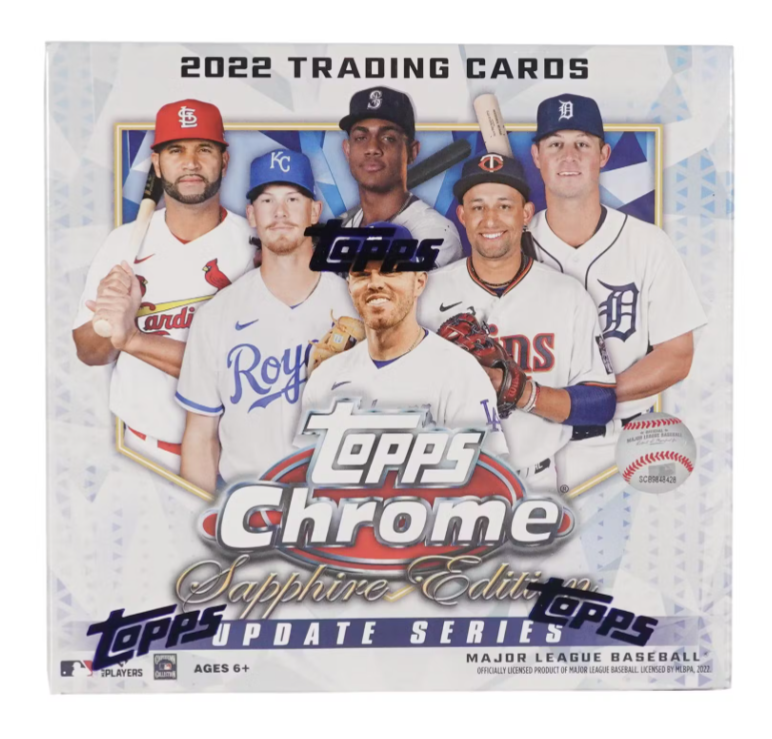 2022 Topps Chrome Update Sapphire