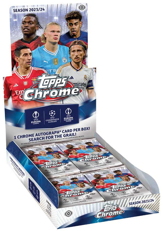 2023-24 Topps Chrome UEFA Soccer Hobby