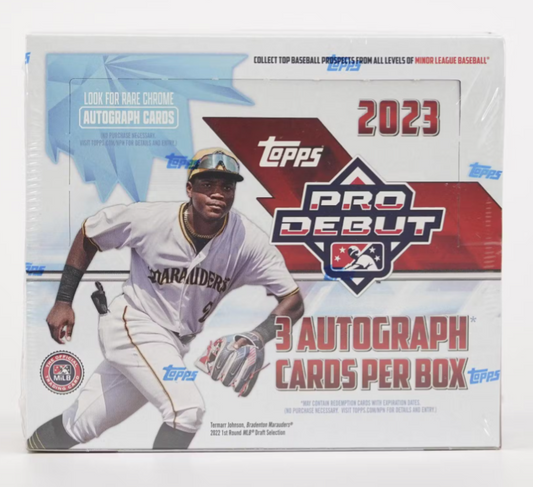 2023 Topps Pro Debut Jumbo