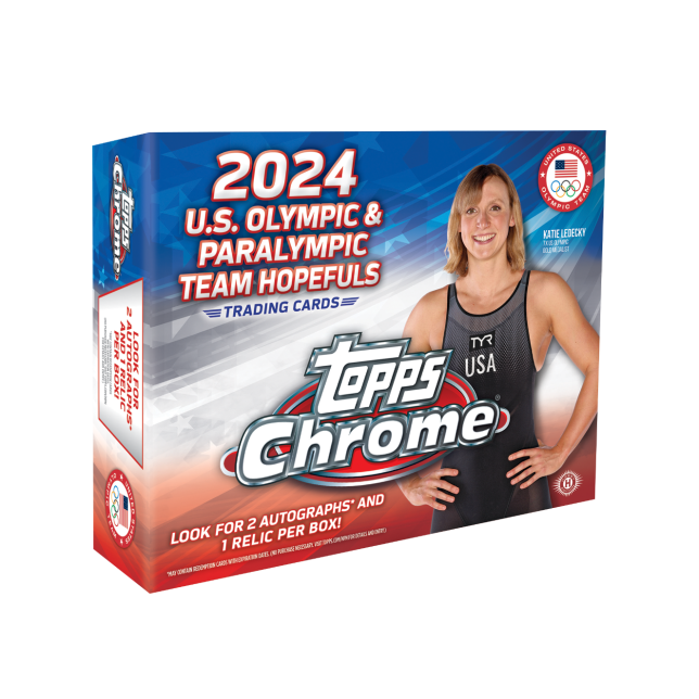 2024 Topps Chrome US Olympic & Paralympic Hopefuls