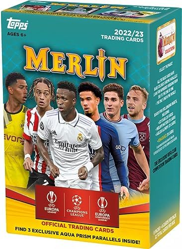 2022-23 Topps Chrome UEFA Merlin Soccer Blaster