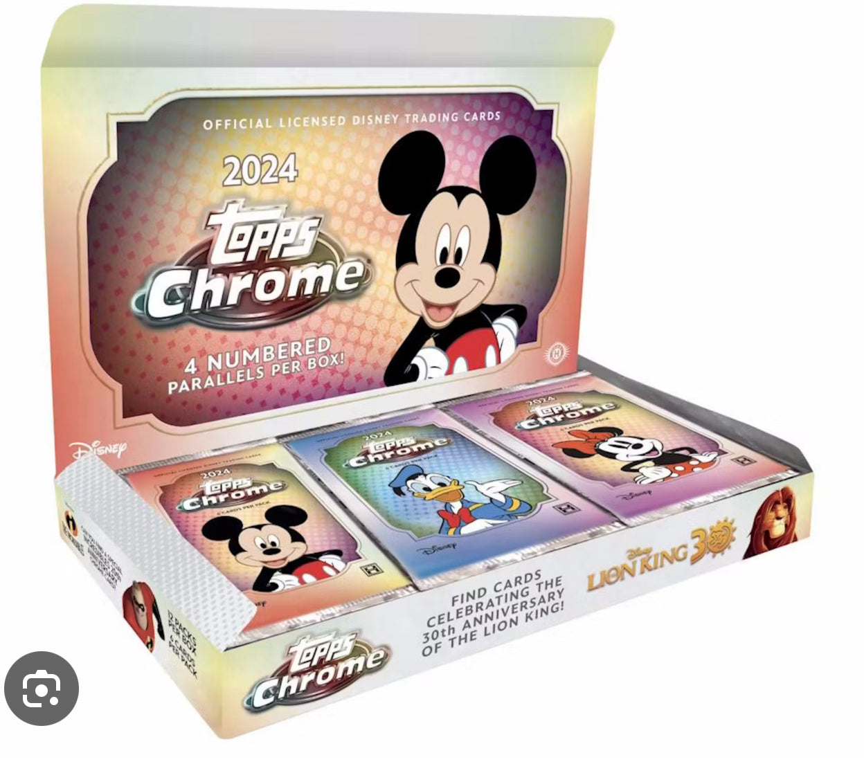 2024 Topps Chrome Disney Hobby