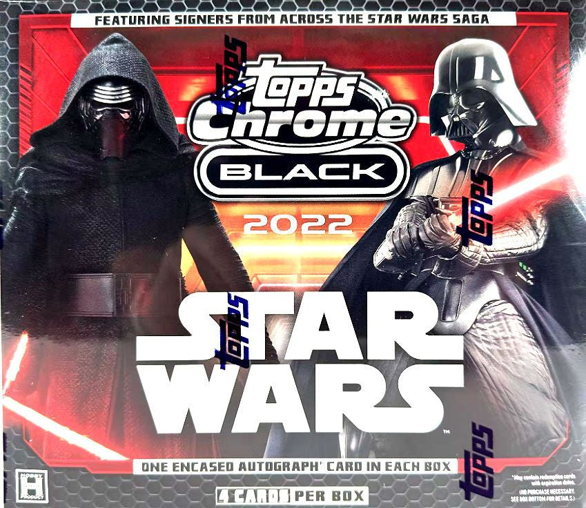 2022 Topps Star Wars Chrome Black