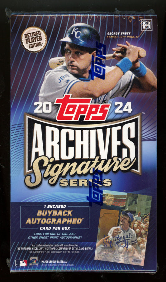 2024 Topps Archives Signature Retired Player